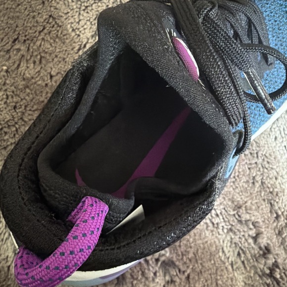 Nike Joyride Run Flyknit Women's 7.5 Running Shoes Blue Purple Black AQ2731-004 - Picture 9 of 11